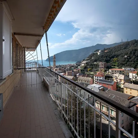Apartamento 239 - Casa Del Sole Vista Mare - 5minuti A Piedi Dal Mare - Parcheggio Privato Moneglia