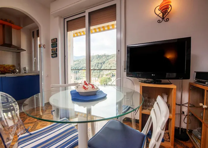 239 - Casa Del Sole Vista Mare - 5minuti A Piedi Dal Mare - Parcheggio Privato Moneglia